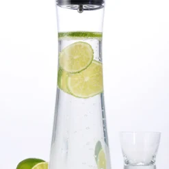 Spetebo Wasserkaraffe Aus Glas, 1 Liter