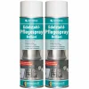 HOTREGA Edelstahl Pflegespray Brillant 500 Ml - Edelstahlreiniger, Edelstahlpflege, Edelstahl Pflege Reiniger Menge:2