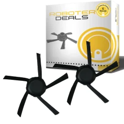 Roboter-Deals Seitenbürsten, Ersatzbürsten 5-armig (2 Stück) Für Neato Botvac D10