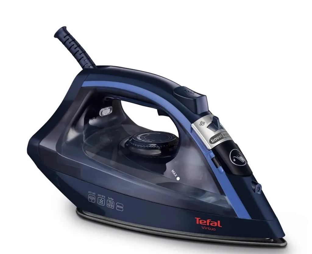 TEFAL FV1713 Virtuo Dampfbügeleisen (2000 Watt, Antihaftbeschichtet) – Bild 2