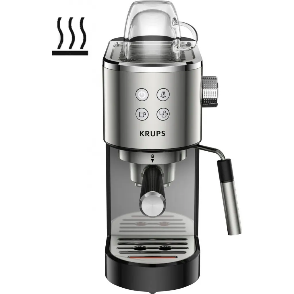 Krups XP 442 - Espresso Siebträger - Edelstahl/schwarz – Bild 8