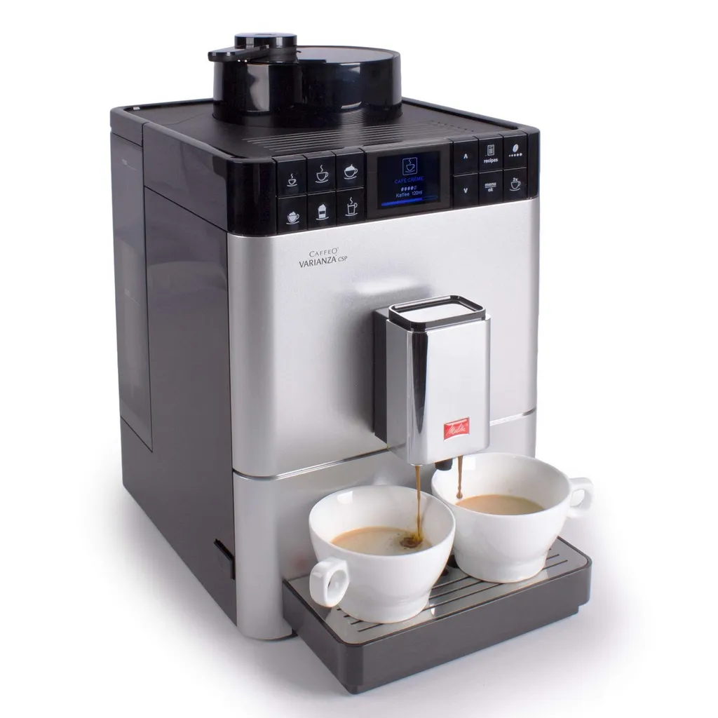 Melitta Caffeo Varianza CSP F570-101 Kaffeevollautomat Mit Milchbehälter, One Touch Funktion - Silber – Bild 8