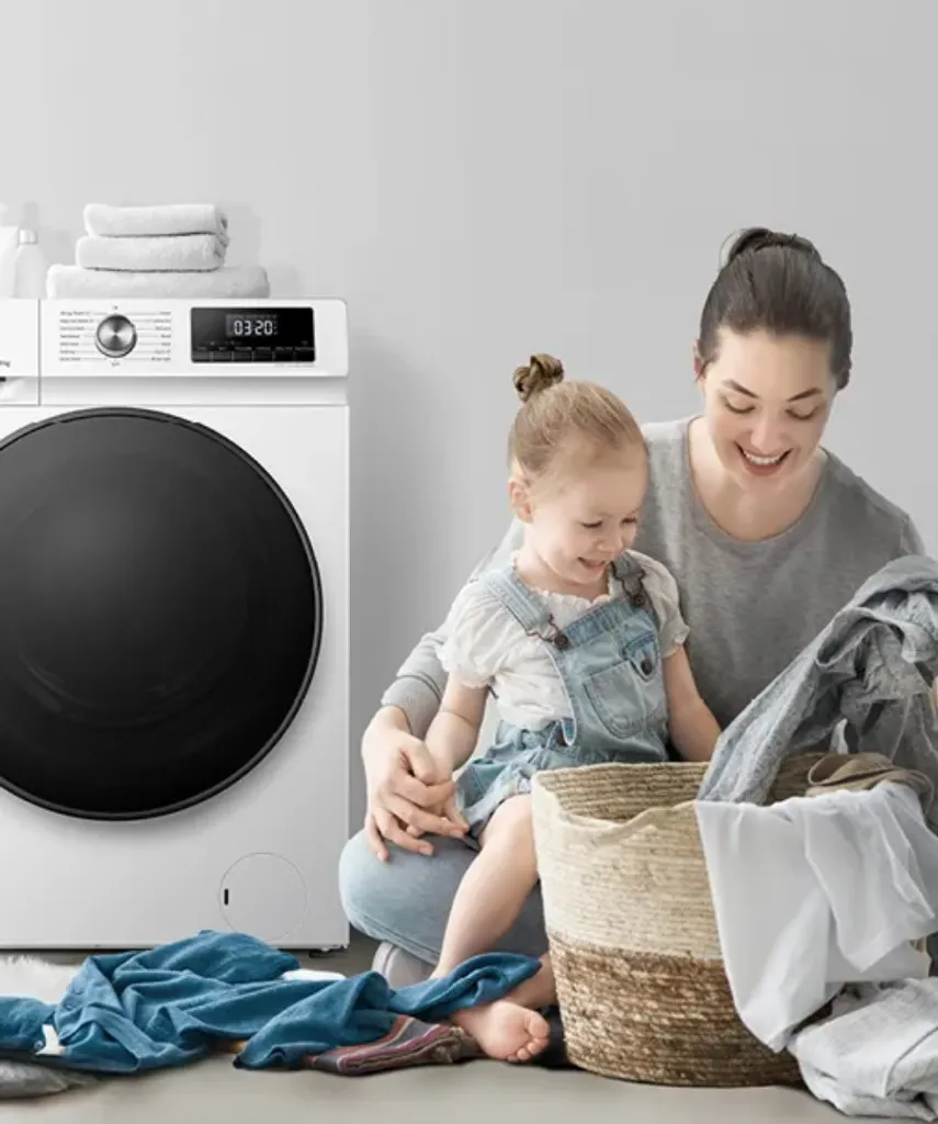 Hisense WFQA1014EVJM Waschmaschinen - Weiß – Bild 6