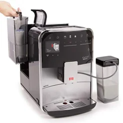 Melitta Caffeo Barista T Smart F831-101 Kaffeevollautomat, Smartphone-Steuerung, Silber