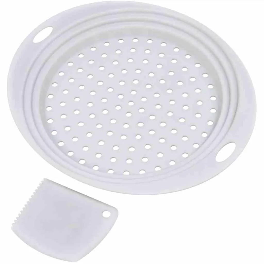 Metaltex Spätzlebrett Aus Kunststoff In Weiß, Ø 33 Cm
