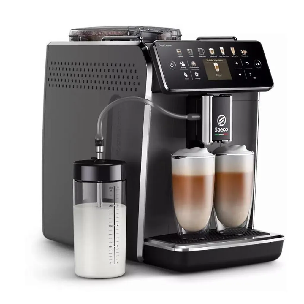 Philips Saeco SM6580/10 GranAroma Kaffeevollautomat Mit Farbigem Display Edelstahl – Bild 3