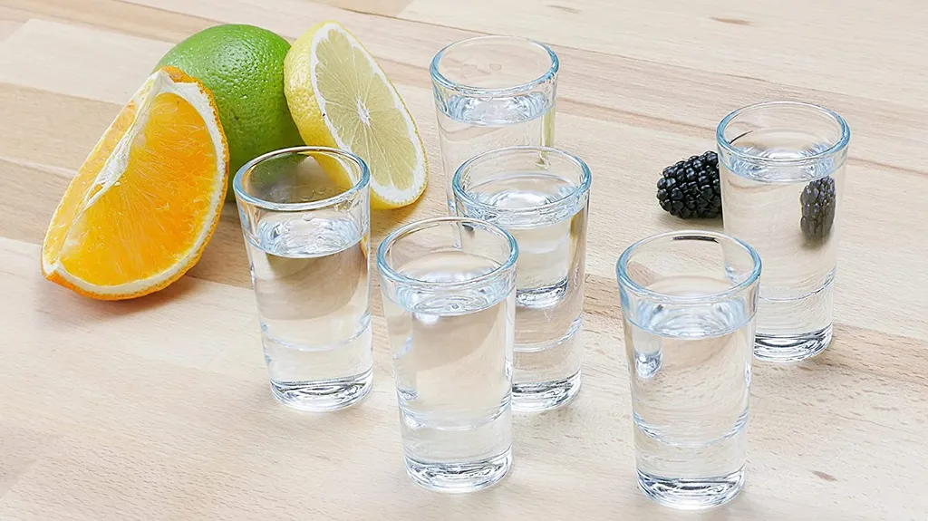 SCHLOSSEREI BAYERWALD Schnapsgläser Set 6 Stück Je 28 Ml - Shotgläser Wodka Schnaps Tequila Grappa - Transparent 7 Cm Höhe – Bild 7