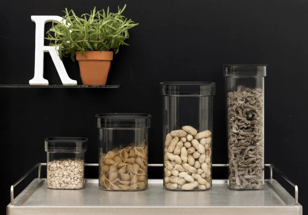 PLAST TEAM Vertriebs GmbH Plast Team Trockenvorratsdose Hamburg 1,6 Liter Quadratisch – Bild 8