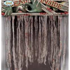 Fiestas Guirca Halloween Vorhang Für Tür Mit Zombiemotiv 95x135 Cm