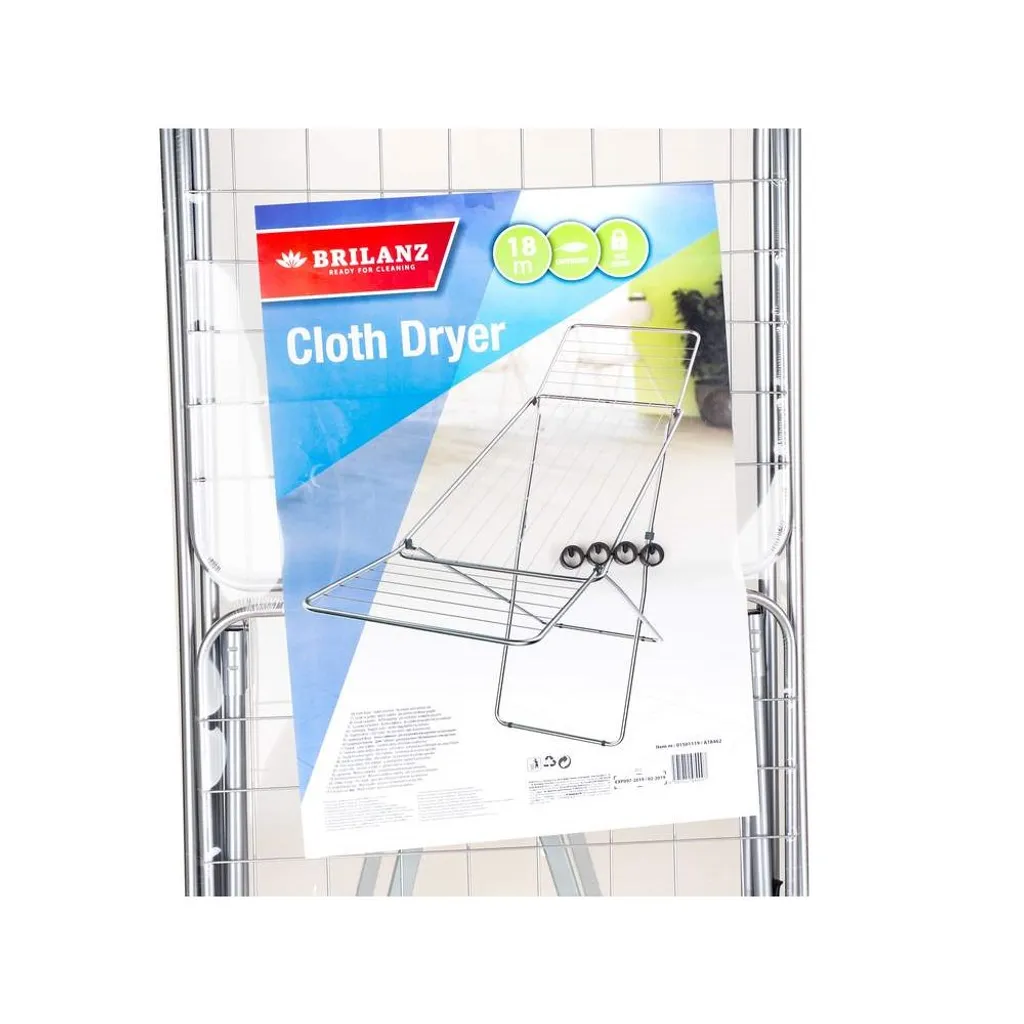 BRILANZ BRILLANZ Trockner Für Wäsche WIRTSCHAFT 18 M Silber- – Bild 4