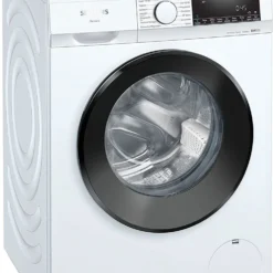 Siemens WG54G105EM IQ500 Waschmaschine, 10 Kg, 1400 UpM, Antiflecken-System Entfernt 4 Fleckenarten, Outdoor-Programm Schonende Reinigung, SpeedPack L Beschleunigen Sie Ihre Programme Weiß