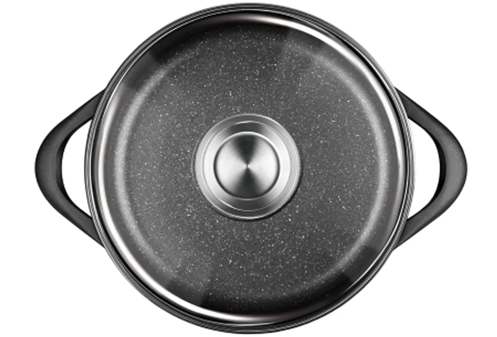 Smile MGK-12 Kochtopf, Geschmiedetes Aluminium, Schwarz – Bild 9