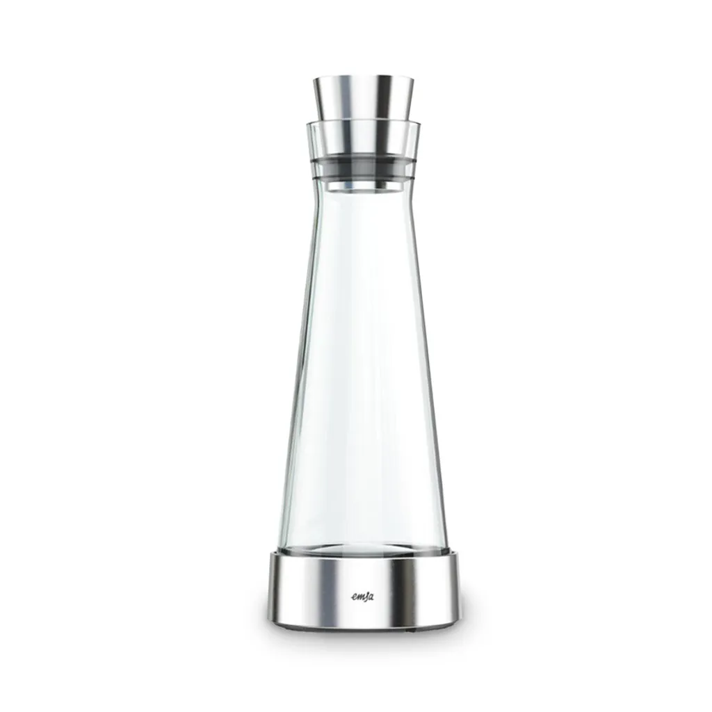 Emsa Kühlkaraffe FLOW Slim 1,0 Liter Glas / Edelstahl – Bild 21