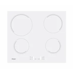 Candy, 60 Cm HiLight-Kochfeld, Weiß, Rahmenlos, Rahmenlos CH64CCW