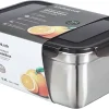 Lock & Lock LocknLock Stainless Steel Container 3,60L 265 X 185 X 110 Mm STS827M