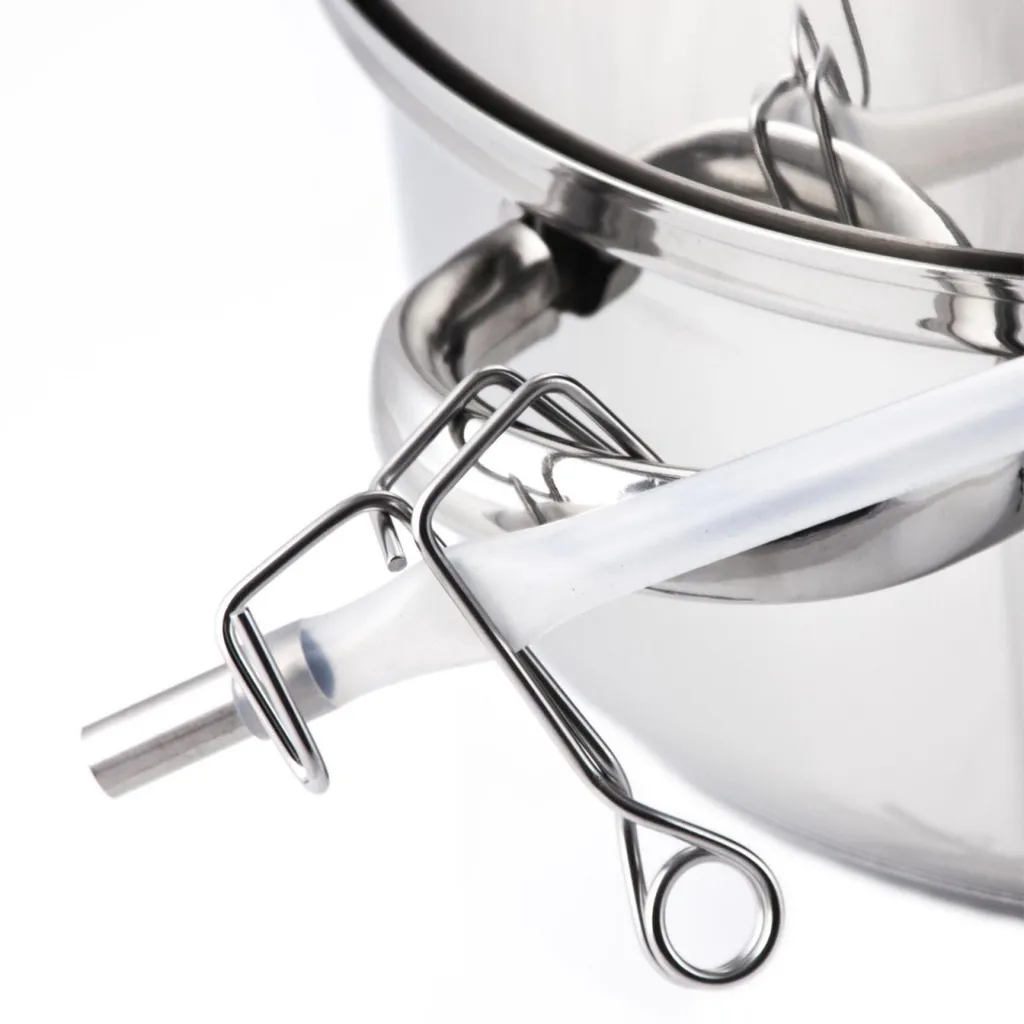 Grafner® XXL Edelstahl Dampfentsafter 8 Liter Mit Schlauch + Klemme Fruchtentsafter – Bild 3