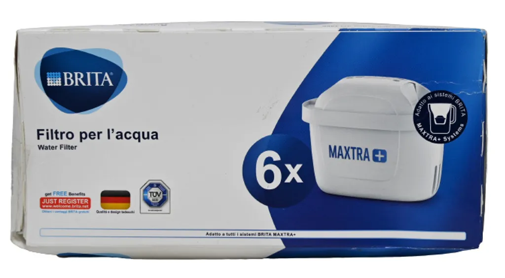 Brita Maxtra+ Wasserfilter-Kartuschen, Weiß, Plastik, Weiß, 6 Stück