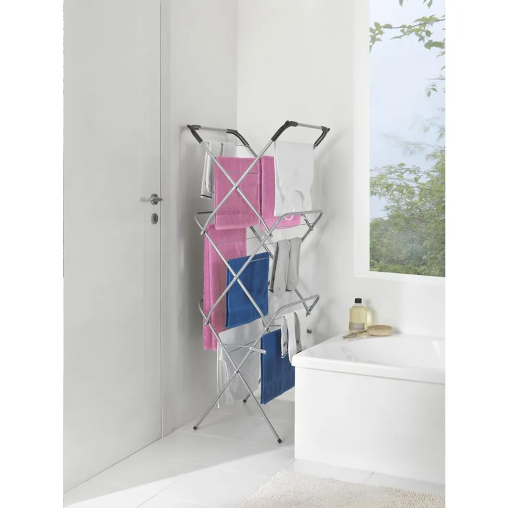 Metaltex Turm-Wäschetrockner Mit 3 Etagen Tec Concerto Slim 9,5 M – Bild 9