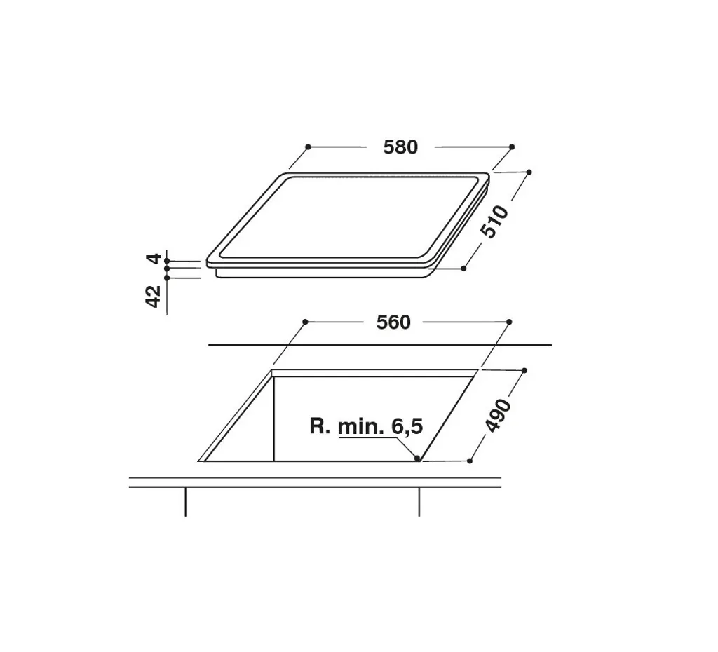 Whirlpool Bauknecht CTAR 9642 IN Elektro-Kochfelder - Edelstahl – Bild 10