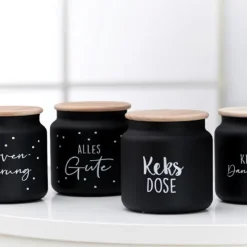 Ritzenhoff & Breker Vorratsglas "NERVENNAHRUNG" 1,1 L (1 Stück)