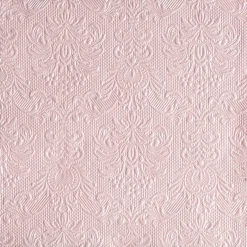AMBIENTE 15 Servietten Elegance Pearl Effekt Geprägt 33x33cm Hochwertig Perlmutt Schimmernd, Farbe:pearl Pink