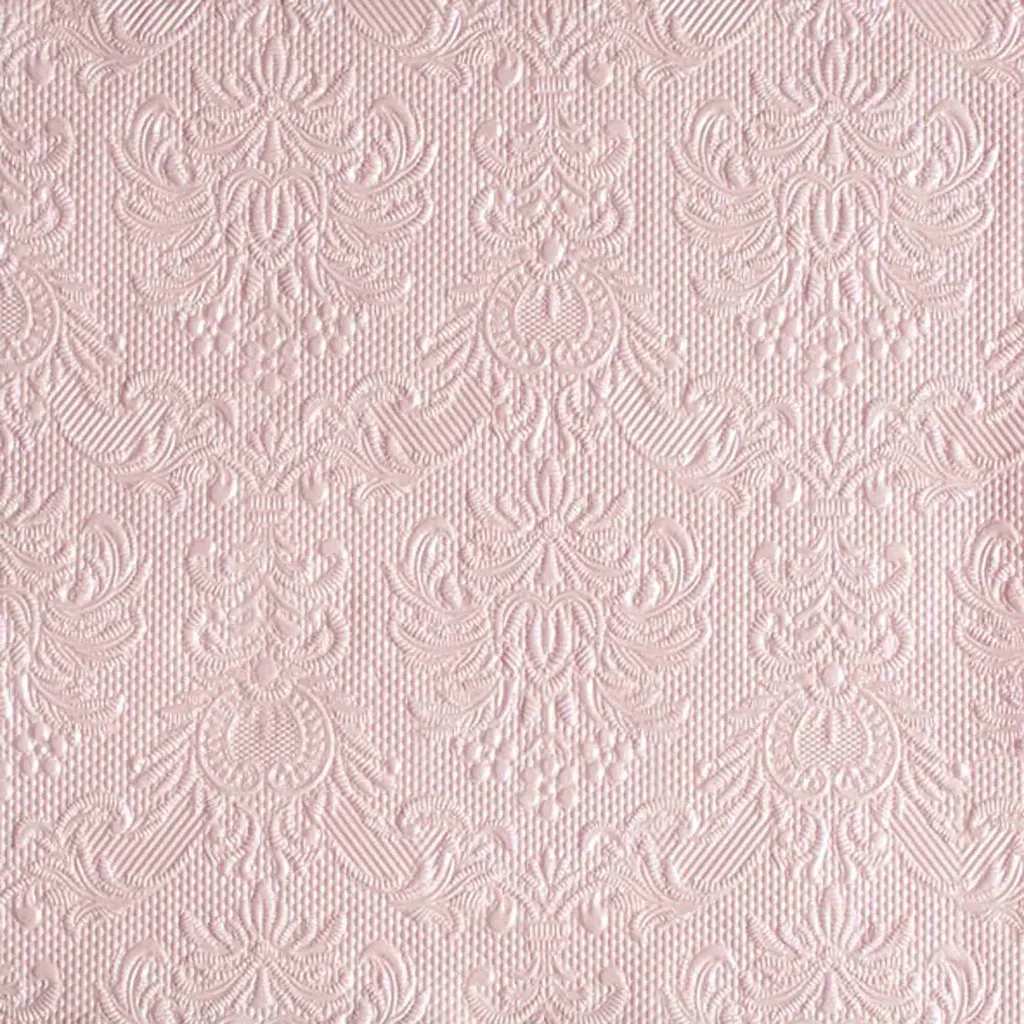 AMBIENTE 15 Servietten Elegance Pearl Effekt Geprägt 33x33cm Hochwertig Perlmutt Schimmernd, Farbe:pearl Pink