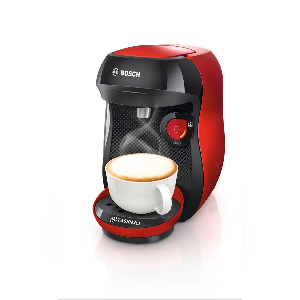 Bosch TASSIMO HAPPY Just Red +20€ Gutschein 1400 Watt +1 Packung Latte Macchiato – Bild 4