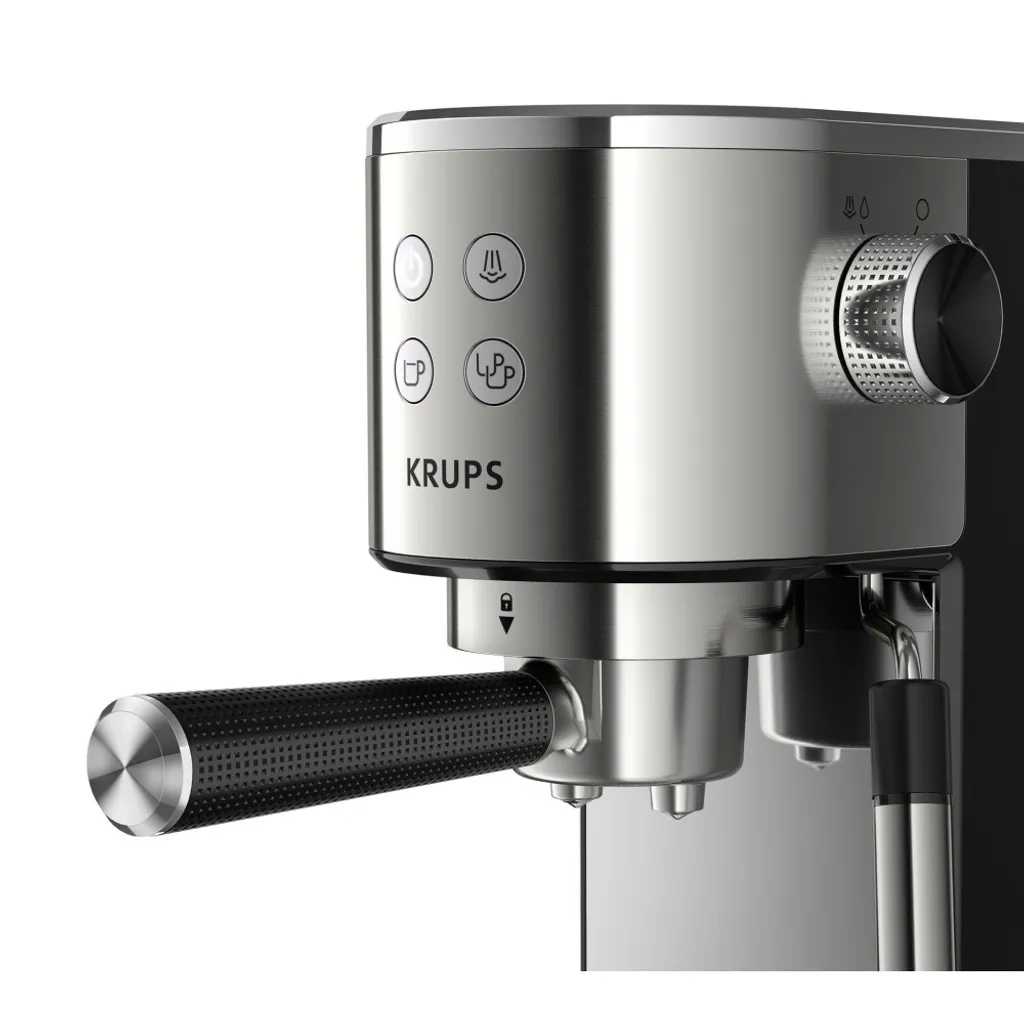 Krups XP 442 - Espresso Siebträger - Edelstahl/schwarz – Bild 2