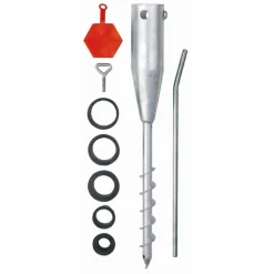 BLOME Eindreh-Bodenhülse Stahl