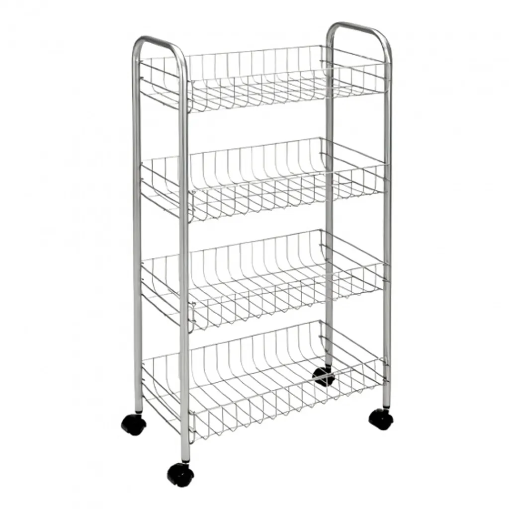 Metaltex Servierwagen Mit 4 Körben Pisa Weiß – Bild 8