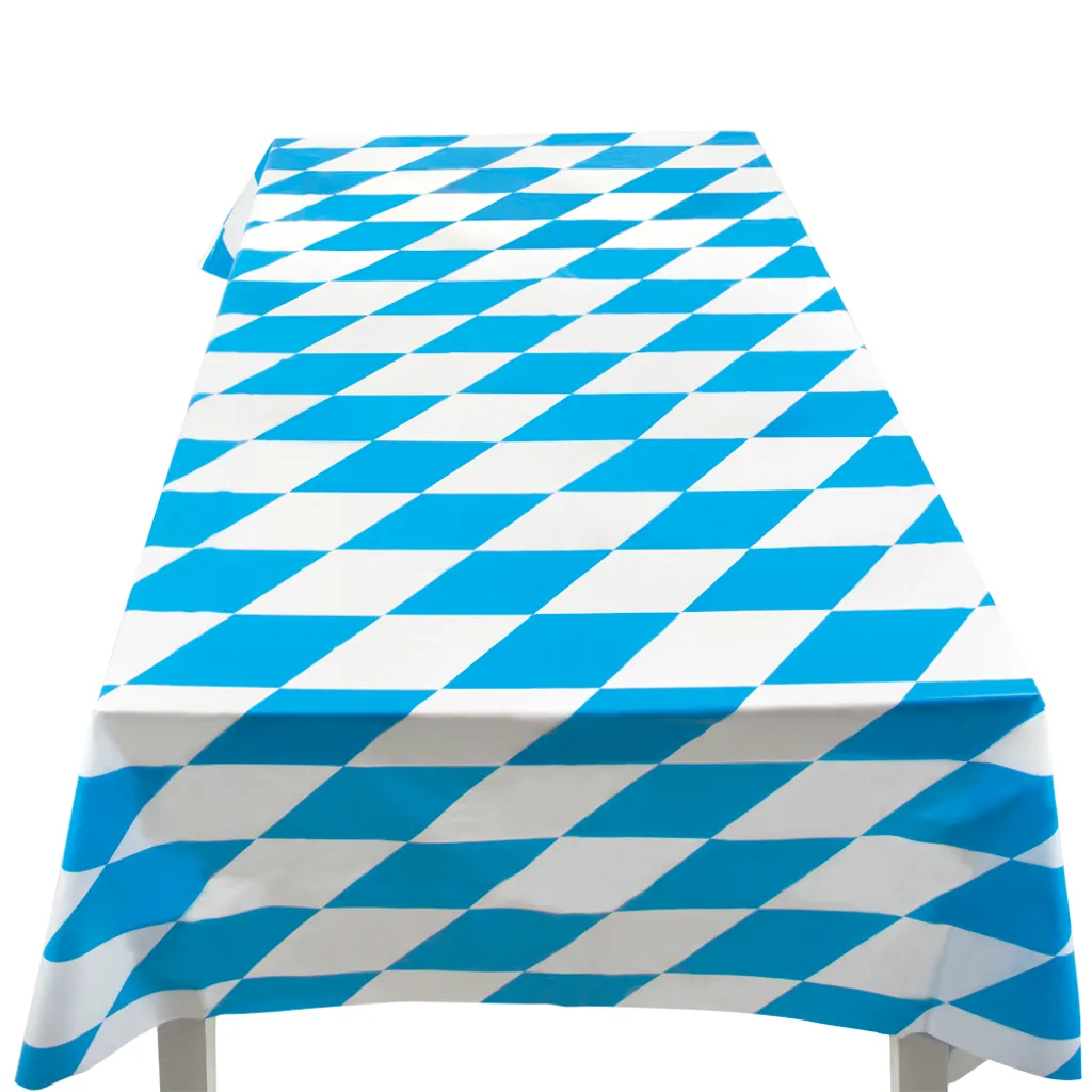 Boland Oktoberfest Tischdecke Bierfest Bayern 130 X 180 Cm - Bavaria Blau Weiß – Bild 2