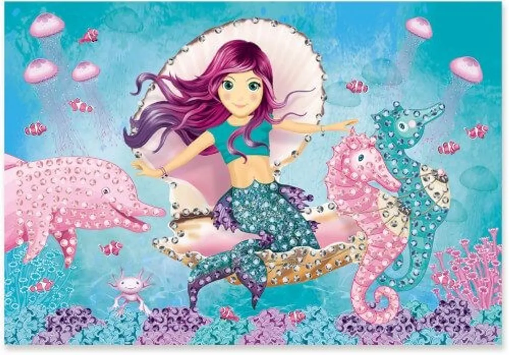 Lutz Mauder Verlag Diamantbilder Meerjungfrau Coralie 0 0 STK – Bild 2