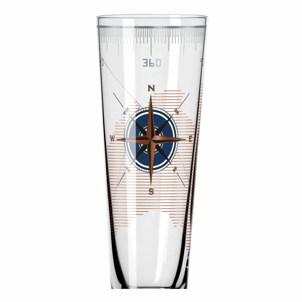 Ritzenhoff Heldenfest 05 Schnapsglas, Pinnchen KOMPASS By Iris Interthal 2018 – Bild 5