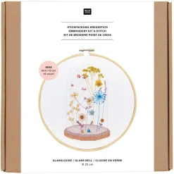 Rico Design Stickpackung "Transformation Glasglocke"