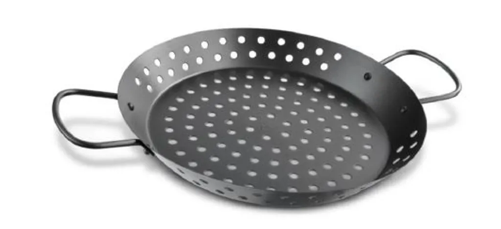 Jamie Oliver Grillpfanne - Antihaft - Mit Griffen - Spülmaschinenfest - Ø 30cm - Kohlenstoffstahl