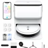 Yeedi Mop Station 2-in-1 Wischroboter, Mopp- Und Saugroboter, Automatisch Waschen Von Mopps, Druckbeaufschlagte Mopps, 2500 Pa, Visuelle Navigation, Teppicherkennung