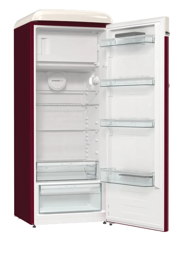 Gorenje OBRB615DR Kühl-Gefrier-Kombination Retro Rot 247 L FrostLess – Bild 6