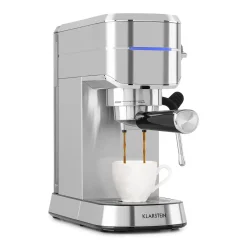 Klarstein Futura Espressomaker 20 Bar 1450 Watt 20 Bar Wassertank: 1,25 Liter Rostfreier Edelstahl