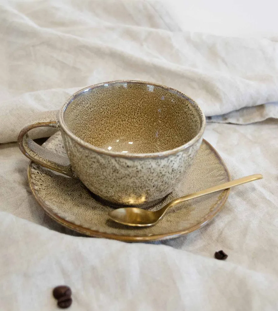 Leonardo MATERA Cappuccino Set Grün 8-teilig – Bild 5