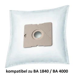 5x Rs-products Stausbaugerbeutel Passend Für BASE BA 1840 Und BA 4000 I BA1840 Und BA4000 Und Menalux 1840 Und 4000