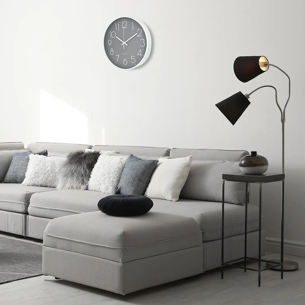 Joeji's Kitchen JOEJI’S KITCHEN Wanduhr »Joejis Schöne Wanduhr Ohne Tickgeräusche Wanduhr Groß Wanduhr Modern Wanduhr Vintage Wanduhr Stylische Küchenuhr Wand Uhr Küche – Bild 7