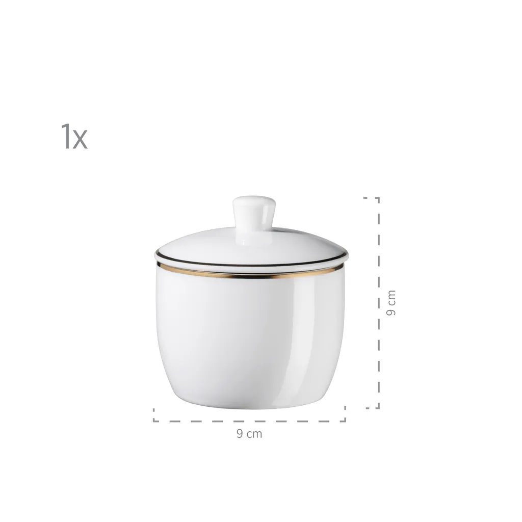 Maeser Mäser 931735 Kombiservice Professional Dining Für 6 Personen, Porzellan, Weiß (1 Set, 24-teilig) – Bild 2