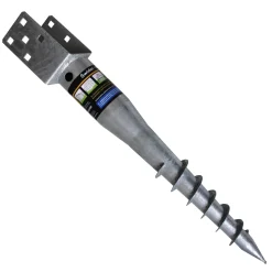 4U-Onlinehandel Bodenhülse Eindrehhülse Pfostenträger 70x685mm