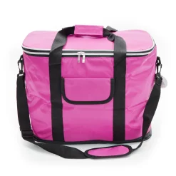 Ocean 5 Kühltasche 30L Mit Schultergurt, XXL Isolier Kühlbox - Fuchsia/ Pink