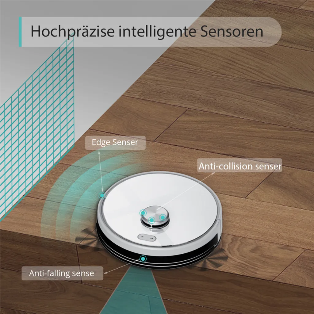 360 S7 MAX Laser Navigation Slam Routenplanung Smart Staubsauger Roboter Saugroboter Große Saug Flüsterleises Karte Speicher Fegen Boden Mopping Roboter International Version – Bild 8