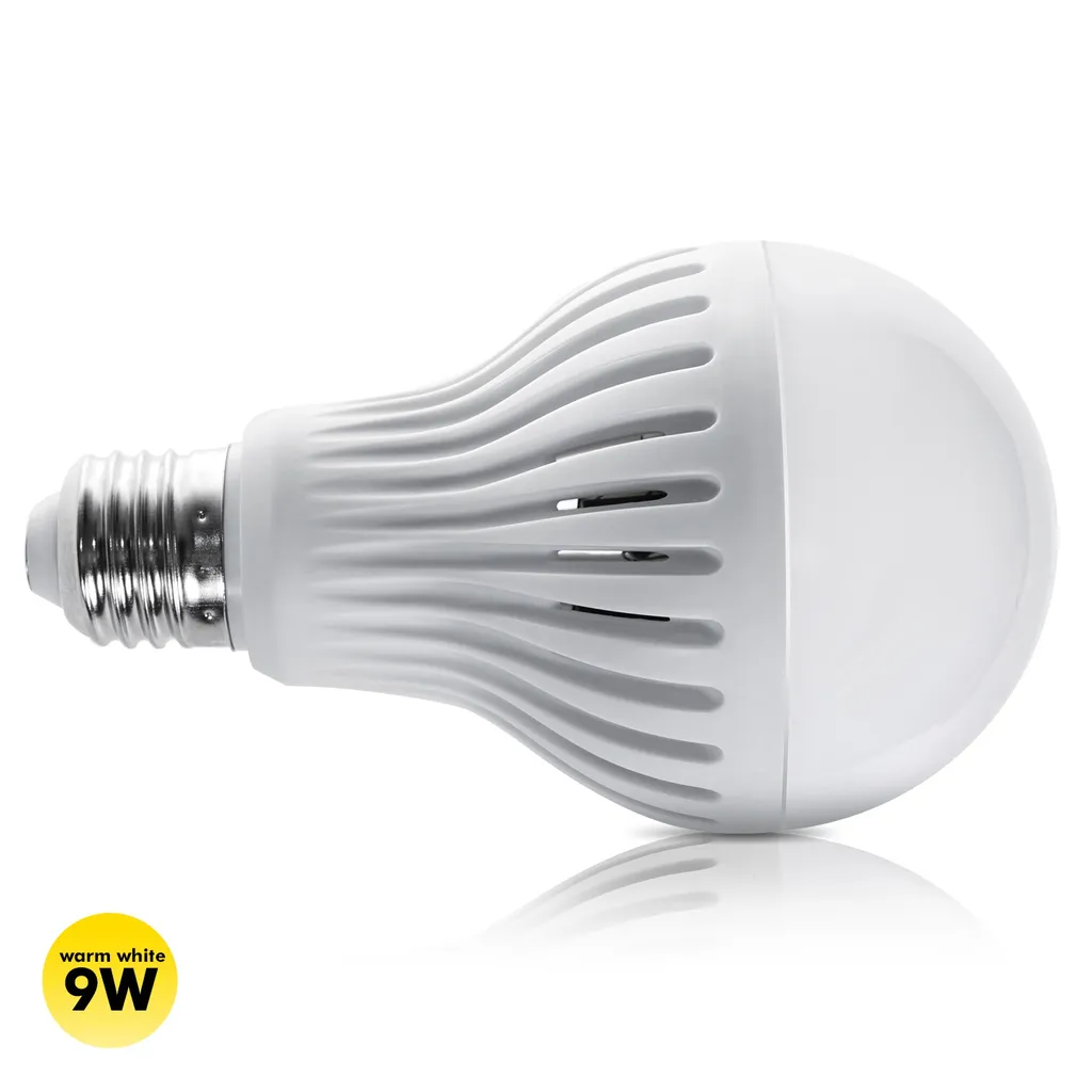 Maclean Energy LED Lampe Birne Mit Bewegungsmelder E27 9 W Warmweiß – Bild 2