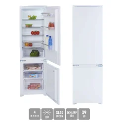 PKM Einbau-Kühlgefrierkombination Kühlschrank KG250.4 EB Schlepptür 249 Liter