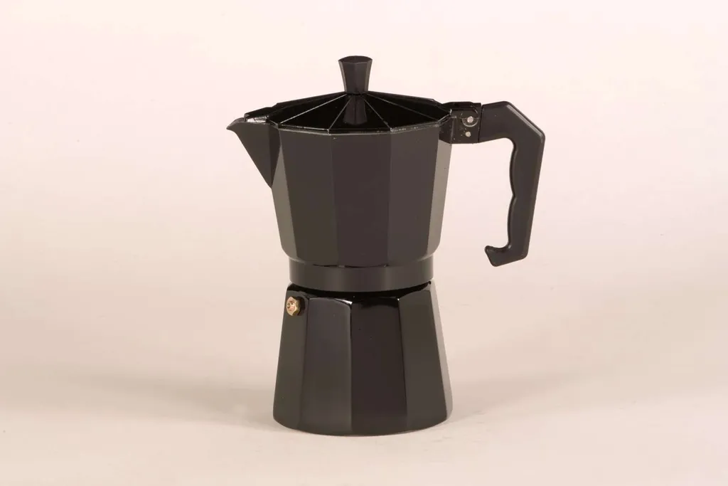 Karl Krüger 502S Italiano Espressokocher Mokkakocher 6 Tassen Schwarz – Bild 2