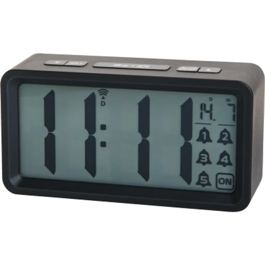 Techno Line Technoline WT 496 Funkwecker DCF-77 Funkuhr Hintergrundbeleuchtung 5 Weckalarme – Bild 3