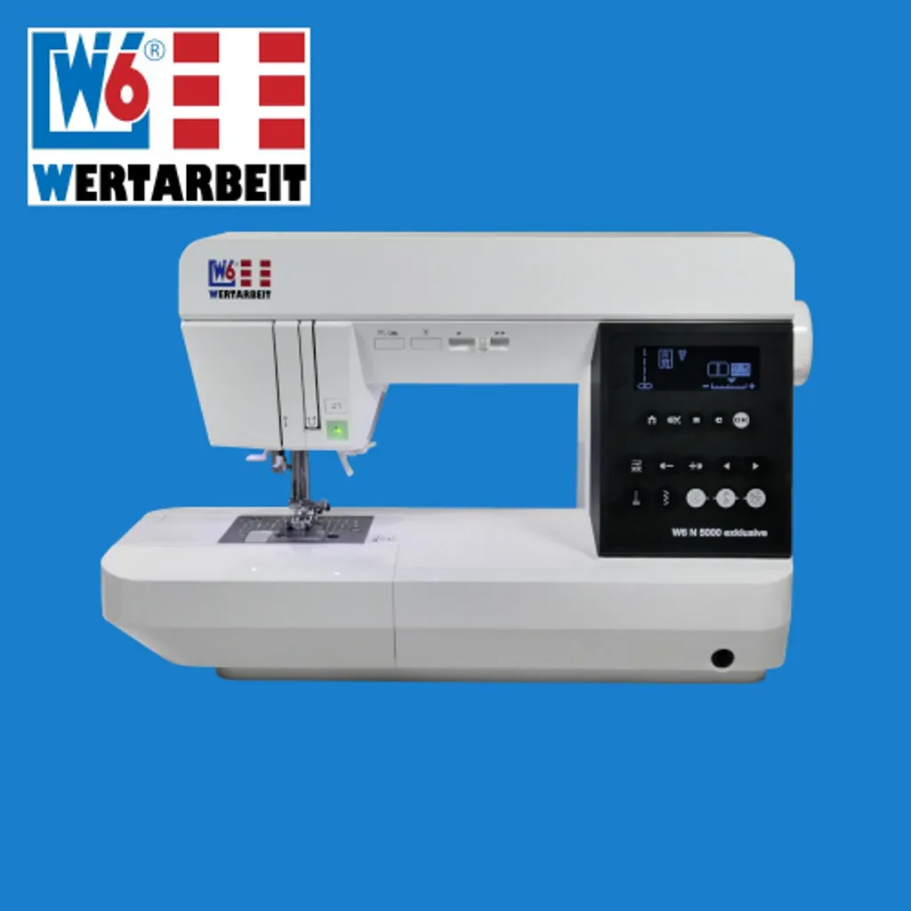 W6 Wertarbeit W6 Nähmaschine N 5000 Exklusive – Bild 6